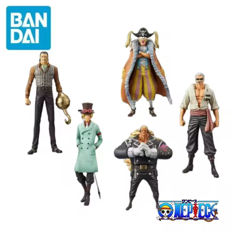 In Stock Original Bandai Banpresto One Piece Holiday Gifts 100% Genuine Dxf Sir Crocodile Sabo Buggy
