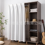 [GG Fabric art] Japanese Style Door Curtain European and American Fabric Punch-Free Bedroom Cloth Curtain Kitchen Partition Sunshade Door Curtain Dust-Proof Cabinet Curtain