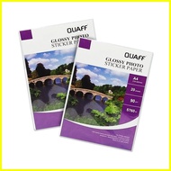 QUAFF GLOSSY PHOTO STICKER PAPER
