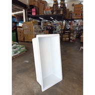 Fiberglass Tank L4'xW2'xH15"- White (3/26)(7/26)