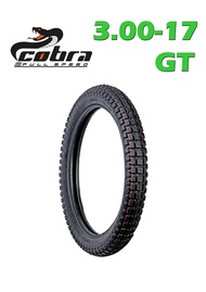 COBRA ยางนอกมอเตอร์ไซค์ วิบาก_3.00-17 GT_1 เส้น