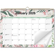 2025 2026 Wall Calendar, Monthly Hanging Planner, 16-Month (Sept 2025 – Dec 2026), with US Holidays,