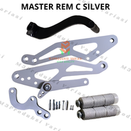 Underbone New Satria fu 150 Roadrace Custom Plat Besi Tebal CNC Ub Costum Satria Fu FI Karbu Step Ub