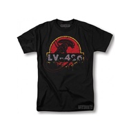 Men'S Alien Movie Retro Graphic T-Shirt - Official LV-426 Xenomorph Design, Black Sci-Fi Shirt with 