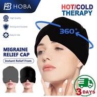 Hoba Migraine Relief Cap Migraine Cap Gel Headache Relief Cap for Migraines With Cold Compress
