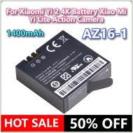 Brand New AZ16-1 1400mAh  Battery  AZ16 1 Bateria for Xiaomi Yi 2 4K Battery Xiao Mi Yi Lite Action 