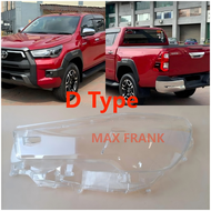 FOR TOYOTA HILUX  VIGO ROGUE 22-24 HEADLAMP COVER  HEADLIGHT COVER  LENS HEAD LAMP COVER/ฝาครอบไฟหน้