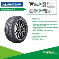 Michelin Tyres Pilot Sport 4 S 19"Inch