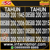 NOMOR CANTIK KARTU PERDANA INDOSAT TAHUN 4G/5G SERI 08588 200 XXX