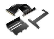 <非雜牌pcie延長線>Sharkoon 旋剛 REV300 原廠 PCIe 4.0 顯示卡轉接線 + 90度轉向支架套件 (完美通用 鑫谷開元T1)