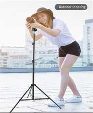 1.7M 穩定輕便加厚桿自拍支架套件三腳架 dmeckp 1.7M Stable Light Weight Thicker Poles Selfie Stand Kit Tripod #補光燈自拍器 