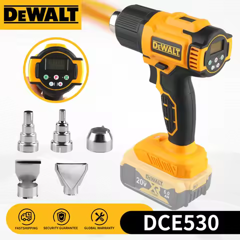 DEWALT DCE530N Cordless Heat Gun Tool Only Shrink wrapping Industrial electric hot air gun Thermal b