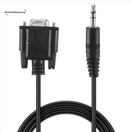 DB9 9 Pin VGA female cable ,DB 9 Female to TRS 3.5mm (1/8in) TRS Stereo Male Serial Data Cable-6 Fee