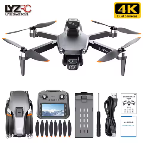 L600-1 Pro GPS Drone 4K Professional HD Dual Camera With Screen 5G WIFI 360°Obstacle Avoidance Brush