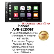 PIONEER AVH-Z5250BT - 6.8 INCH TOUCH SCREEN MULTIMEDIA PLAYER WITH APPLE CARPLAY / ANDROID AUTO / CA