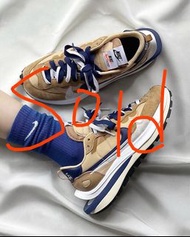 (Sold)二手NIKE VAPORWAFFLE 鞋✨卡其色