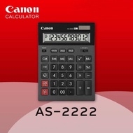 (Original)Canon Desktop Calculator AS-2222 (12Digits)Mark Up Function/Double Memory