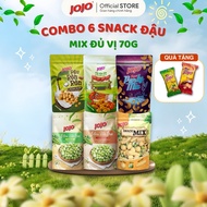 Combo Snack Đậu JOJO Mix Đủ Vị 70G