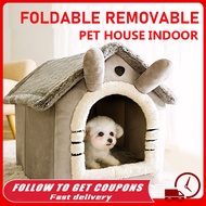 [HOT] Cat /Dog bed cat house Foldable removable and washable  dog house indoor cat nest kennel puppy house