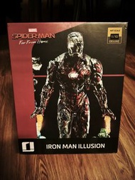 Marvel Iron Studios Iron Man Illusion 鋼鐵人幻象 1/10 雕像 蜘蛛俠：決戰千里 figure