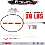 FELET WOVEN 999 High-End Professional Series 3u &amp; 4u Badminton Racket FREE Grip