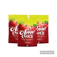 Apple Cider (แอปเปิ้ลไซเดอร์ วีเนการ์) คุมหิว เร่วเผาผลาญ บรรจุ 30 แคปซูล ( 3 ซอง)