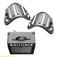 Love 8Pcs Black Plastic Guitar AMP Speaker Cabinet Corner Protector Recplacement Amplifier Rounded Right Angle for Case