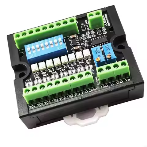 PLADA08 0-10V 4-20MA PLC Simulation Board PLC Debugging Board MCU PLC Simulation