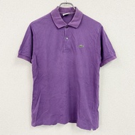 LACOSTE短袖 polo 衫，紫色，3 碼，古著。