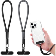2 Pack Phone Lanyard - 2 Hand Wrist Strap, 2 Tether Tabs, Anti-theft Universal Cell Phone Multifucti