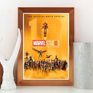 Marvel 10 year Anniversary Class Photo Size 64x33 cm - Printed on high quality ภาพชัด!!! มีของพร้อมส