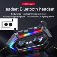 HLINKEY YP10หูฟังสำหรับติดหมวกกันน็อคจักรยานยนต์บลูทูธไร้สาย5.3กันน้ำ2000มิลลิแอมป์ต่อชั่วโมงสแตนด์บ
