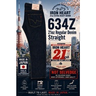 IRON HEART  634Z 21oz Regular Denim Straight not Sevedge model