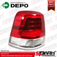Tail Lamp Toyota Landcruiser LC200 2007-2021 LED Tail Light Toyota Land Cruiser Prado DEPO