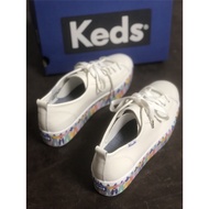 KEDS 2021 new style lace-up platform platform women's shoes, low-top laces, comfortable casual shoes, design niche hot sale