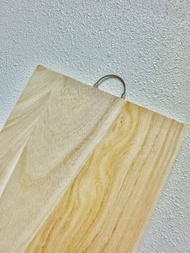 木板  20x30x 1.5cm 鹿角蕨 板材 連不銹鋼掛耳