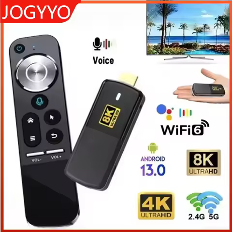 New H96 Max M3 Smart TV Stick BT 5.0 Android 13.0 RK3528 HD 4K WIFI6 Build In Voice Control TV Dongl