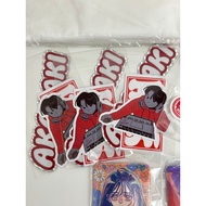 ⋆ AKASAKI の {1 か 8 か} Tour Concert Merchandise Sticker Set 4.
