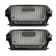 RSQ3 Grille Front Bumper Mesh Replacement Q3 Grill With Bottom Frame For Audi Q3 SQ3 Body Kit 2013 2