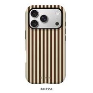 1 ชิ้น เคสโทรศัพท์ลายทางสีน้ำตาล, เคสโทรศัพท์ Phone 17 Pro Max, เข้ากันได้กับ Phone 16 Pro Max, 15 P