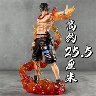 model One Piece GK Fingertip Fire Ace (The Top War) Standing Posture 25.5cm Anime Figure