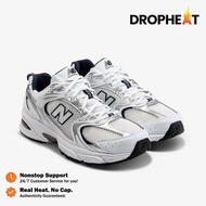 NEW BALANCE New Shoes Balance 530 White Indigo White Silver Navy Blue Casual Running Shoes