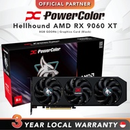 [FAST SHIP] PowerColor Hellhound AMD Radeon RX 9060 XT | 8GB GDDR6 | Graphics Card (Black)