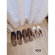 (thick feet go up 1 size) 3cm camellia open heel Sandal Kk9