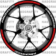 Rim Stickers Rim/s Mio M3 - R14 Rims