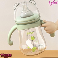 TYLER Feeding Bottle, Double Handle Anti-drop Baby Bottle, Multipurpose High capacity 300ML Wide-Caliber Newborns Baby Bottle Baby Items