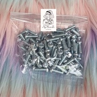 100PCS BAUT 3X10MM SPIKON BAUT JENGKOL JP M3 X 10MM
