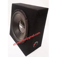 10inch/12 inch single carpet 4x4 seal woofer box without woofer(15mm)