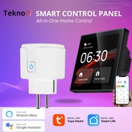 Smart Control Panel Saklar Lampu Socket Smart Home device kontrol Tuya