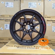 [4PCS] New Sport Rim 16inch Promax Wheels🇹🇭MF8 16X7JJ ET33 4H100 BR-DARK